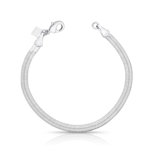 PULSEIRA EM MALHA LAMINADA LISA