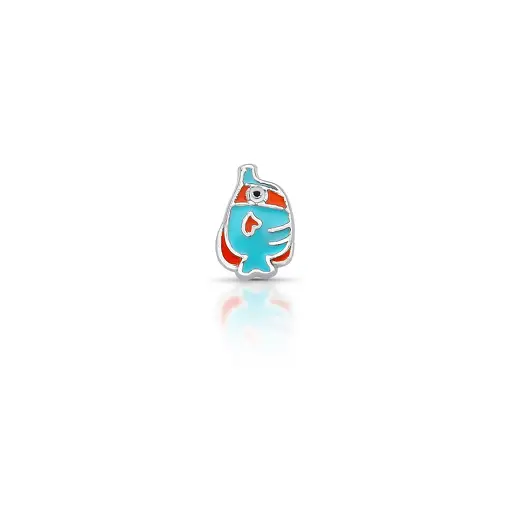 PINGENTE ESTEIRA KIDS DE PEIXE ESMALTADO
