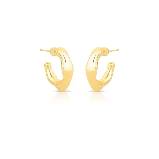 MEIA ARGOLA LISA E CURVA