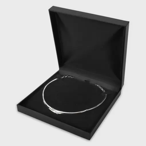 ESTOJO EM COURINO PRETO PARA COLAR