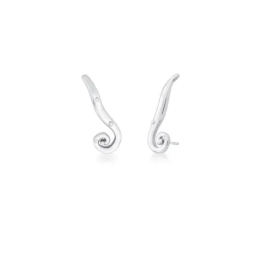 BRINCO EAR CUFF CURVO COM MINI ESFERAS