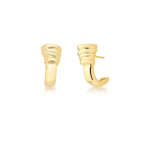 BRINCO CURVO COM DETALHE TRABALHADO