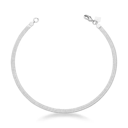 TORNOZELEIRA EM MALHA LAMINADA LISA 3MM