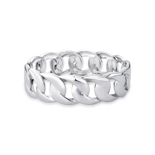 BRACELETE COM ELOS GROUMET LISOS