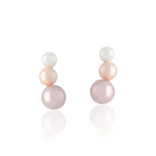 BRINCO EAR CUFF COM TRÊS PÉROLAS SHELL