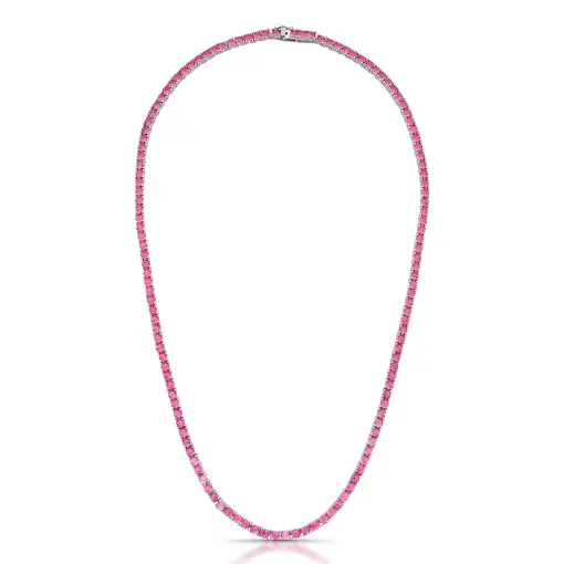 COLAR RIVIERA COM CRISTAIS REDONDOS