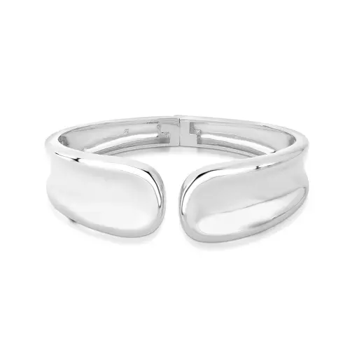BRACELETE OVAL COM ABERTURA E LISO