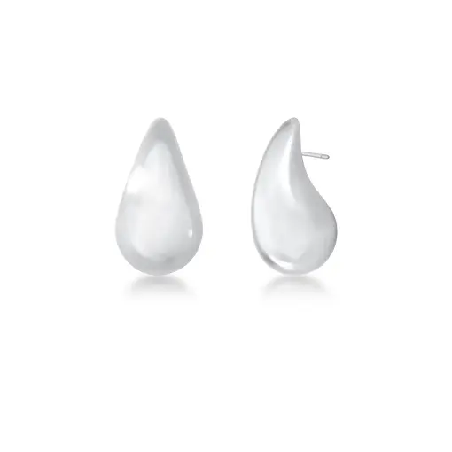 BRINCO DE GOTA CURVO LISO