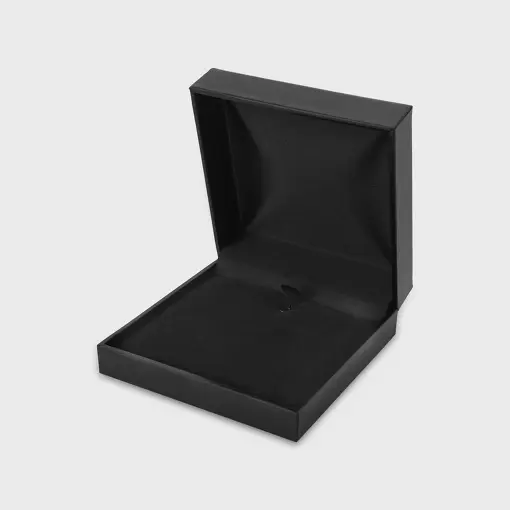 CAIXA QUADRADA PARA CONJUNTO EM COURINO PRETO