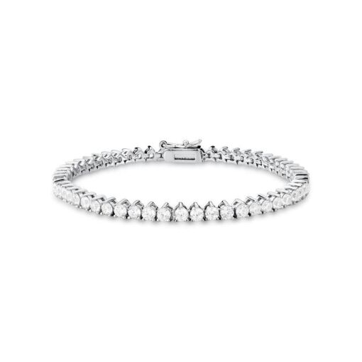 PULSEIRA RIVIERA COM CRISTAIS REDONDOS
