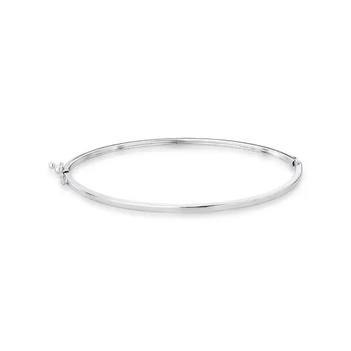 BRACELETE ALGEMA COM ARO QUADRADO E LISO