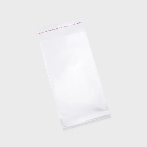 SAQUINHO DE PLÁSTICO AUTO COLANTE 100 UNIDADES 17CMX9CM