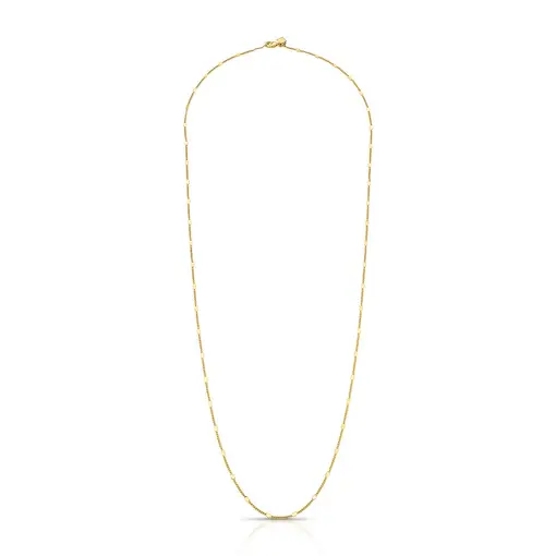 COLAR COM CORAÇÕES LISOS INTERCALADOS