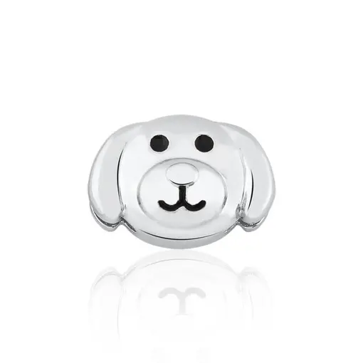 PINGENTE ESTEIRA KIDS DE CACHORRO ESMALTADO E LISO