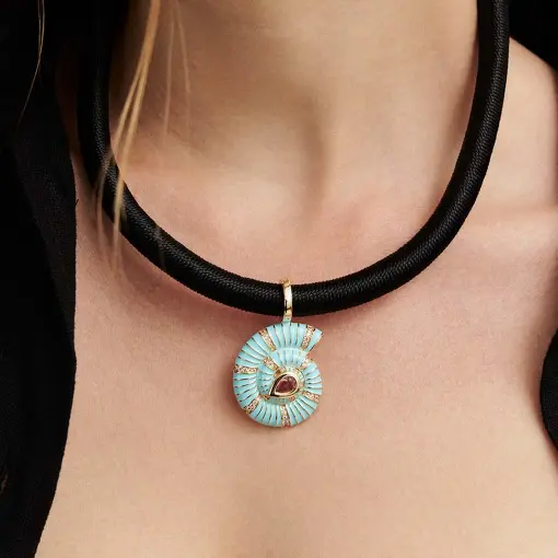 COLAR DE FIO ENCERADO COM FECHO EM NÓ