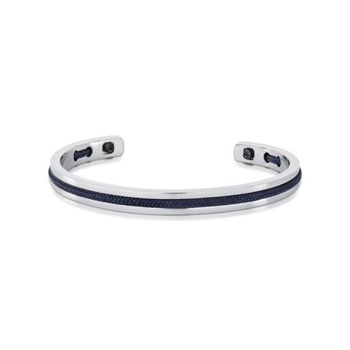 BRACELETE LISO COM ABERTURA EM AÇO