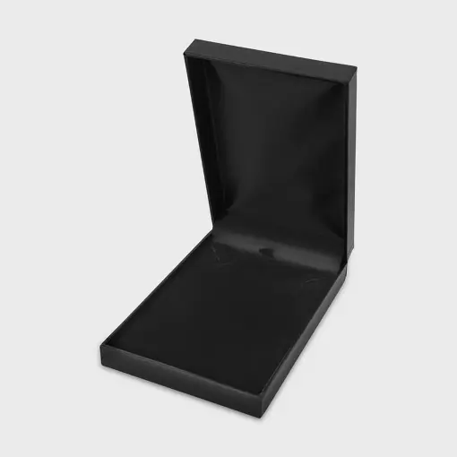 ESTOJO EM COURINO PRETO PARA CONJUNTO