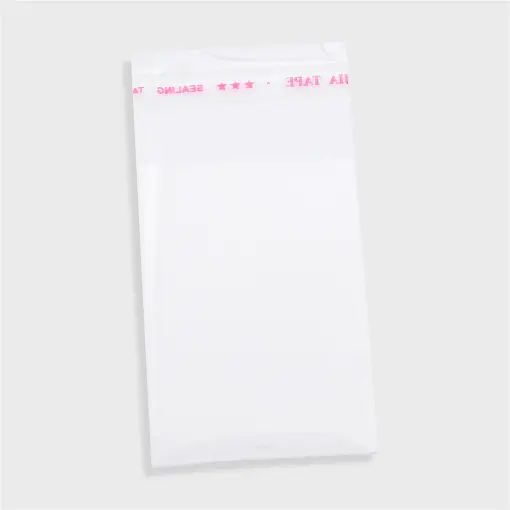 SAQUINHO DE PLÁSTICO AUTO COLANTE 100 UNIDADES 5CMX7CM