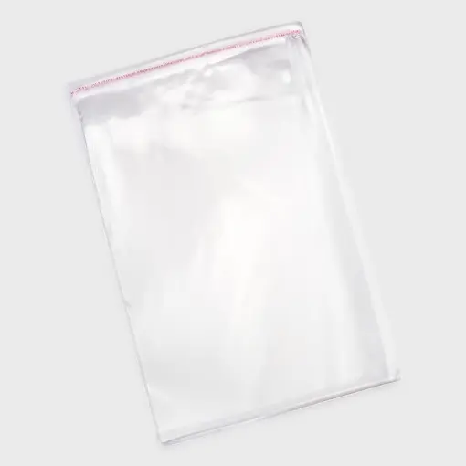 SAQUINHO DE PLÁSTICO AUTO COLANTE 100 UNIDADES 22CMX30CM