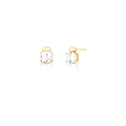 BRINCO OVAL COM CRISTAL