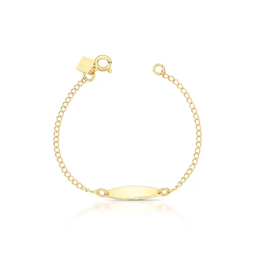 PULSEIRA KIDS COM PLACA LISA E CURVA