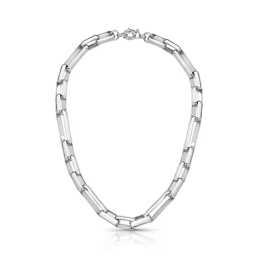 COLAR EM ELOS RETANGULARES LISOS