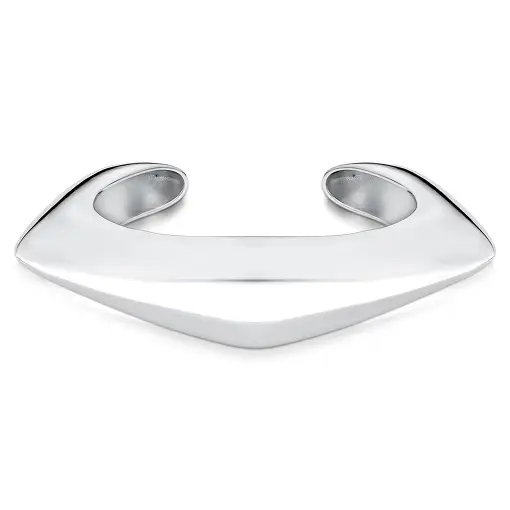 BRACELETE CURVO ABAULADO E LISO