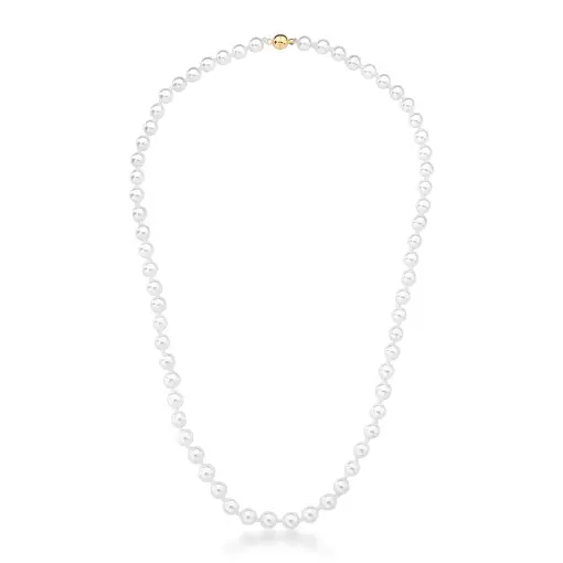 COLAR COM PÉROLAS SHELL