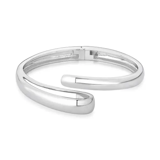 BRACELETE CURVO LISO VAZADO