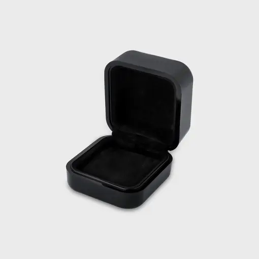 ESTOJO EM ACRILICO PRETO PARA CONJUNTO
