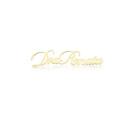 BROCHE PERSONALIZADO COM 2 PALAVRAS DE ATÉ 16 LETRAS