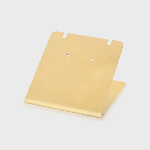 EXPOSITOR PARA BRINCO COM 8 FUROS METAL ZAMAC NA COR BRONZE