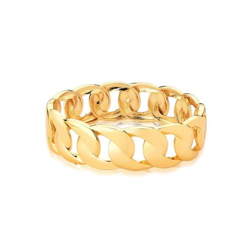 BRACELETE COM ELOS GROUMET LISOS