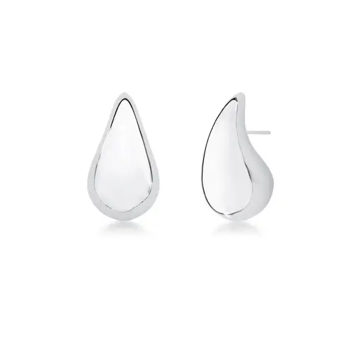 BRINCO DE GOTA CURVO LISO