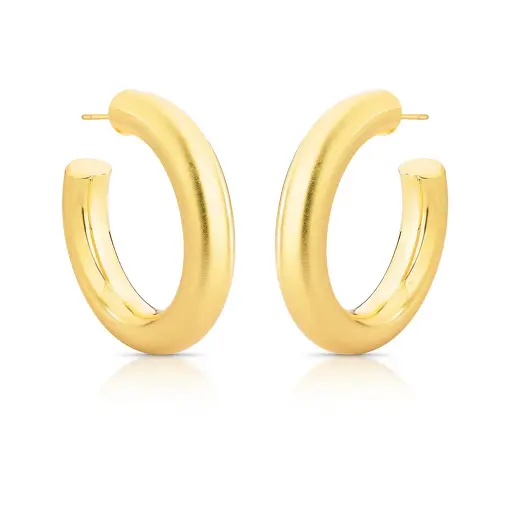 MEIA ARGOLA ABAULADA ACETINADA