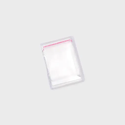 SAQUINHO DE PLÁSTICO AUTO COLANTE 100 UNIDADES 7CMX6CM