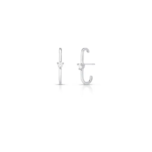 BRINCO EAR HOOK LISO BANHADO A RÓDIO