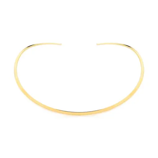 GARGANTILHA COM ARO CURVO E LISO