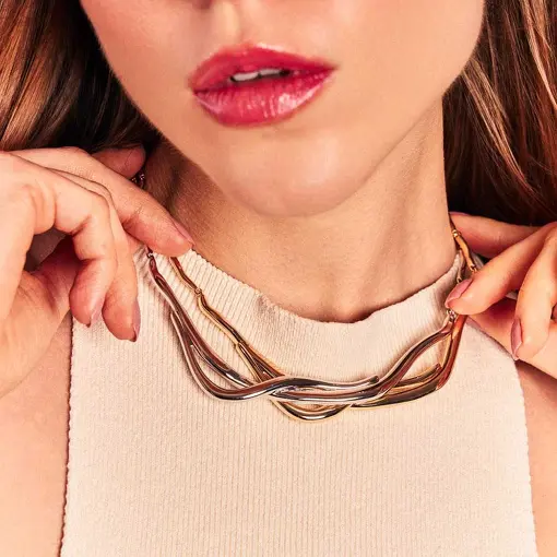 ARO LISO TRANÇADO VAZADO