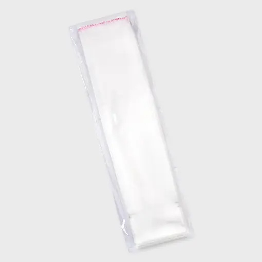 SAQUINHO DE PLÁSTICO AUTO COLANTE 100 UNIDADES 5CMX22CM