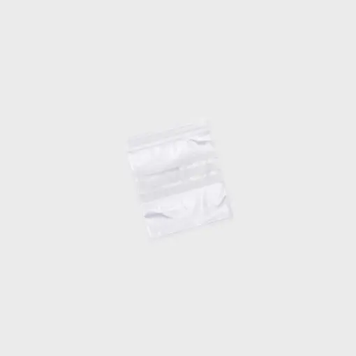 SAQUINHO PLASTICO DE TARJA COM 100 UNIDADES 6.5X7CM
