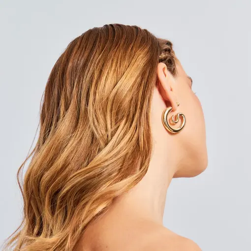 BRINCO EAR JACKET CURVA LISA