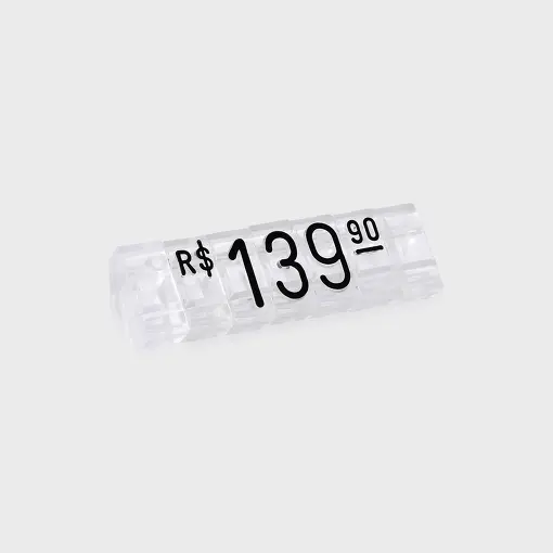 KIT MARCADOR DE PREÇO COM 510 PEÇAS EM ABS