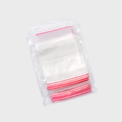 SAQUINHO PLASTICO DE TARJA COM 100 UNIDADES 7X10XCM