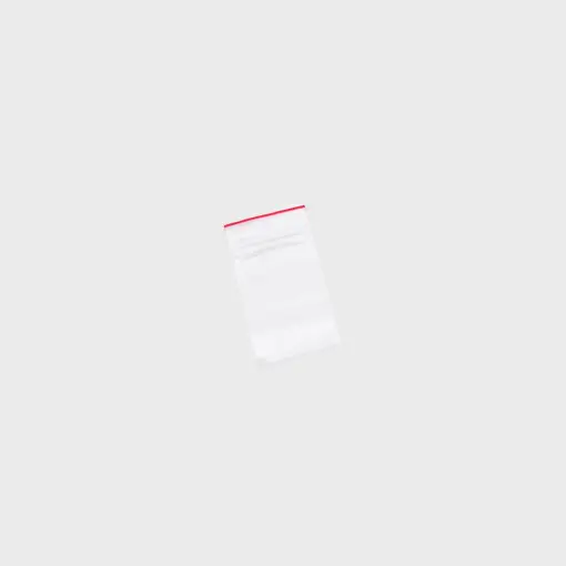 SAQUINHO PLASTICO DE TARJA COM 100 UNIDADES 4X5.5CM